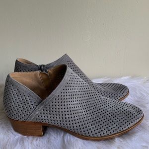 Lucky Brand grey leather boots size 10M